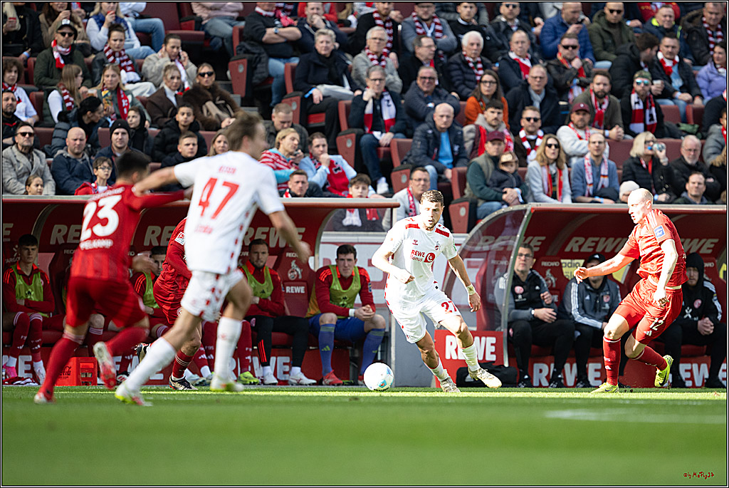 2. Fussball Bundesliga, 1.FC Köln - Fortuna Düsseldorf 1895, 23.02.2025